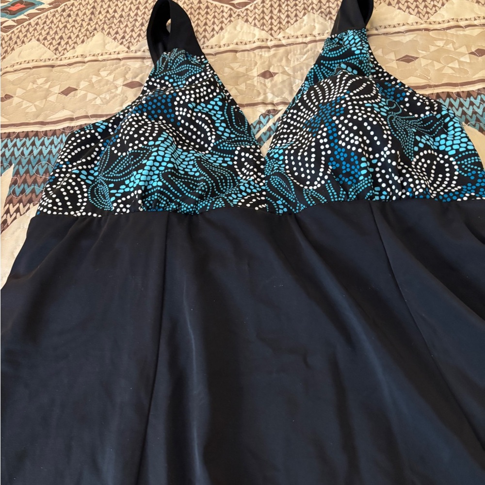 Tropical…Plus Size Bathing Suit